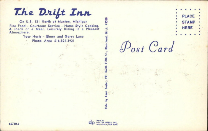 Drift Inn - Old Postcard View